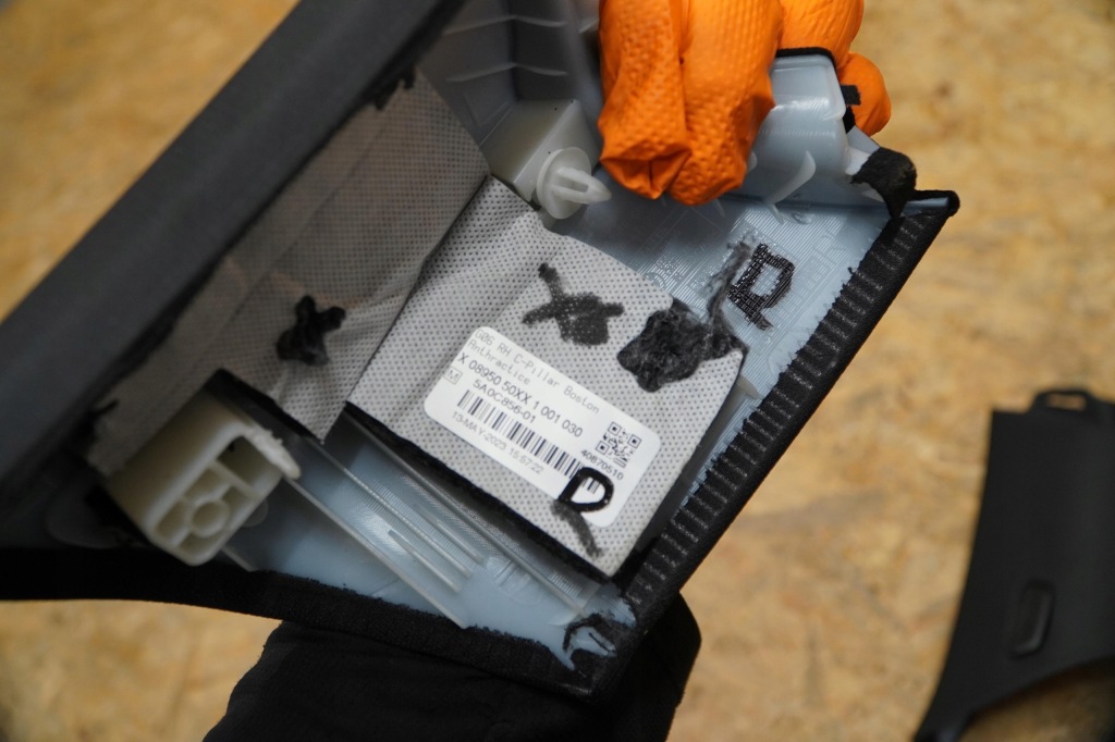 Стеля панорама захист 744578617 bmw x6 g06 m-pakiet рестайлінг  оригінал 23- Зі Шроту