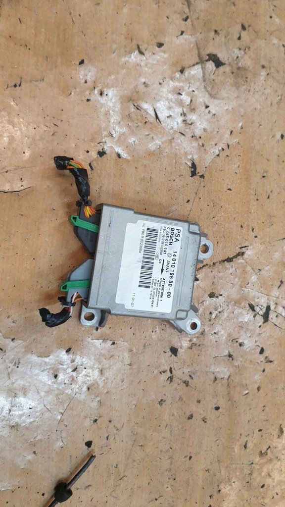 фото №1, Jumpy scudo expert ii датчик модуль подушок air bag 0285010141