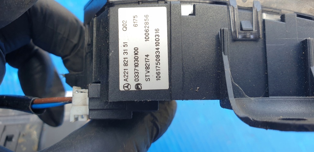 фото №6, Mercedes w221 панель переключатель регулировки сиденье a2218706951 a2218213151