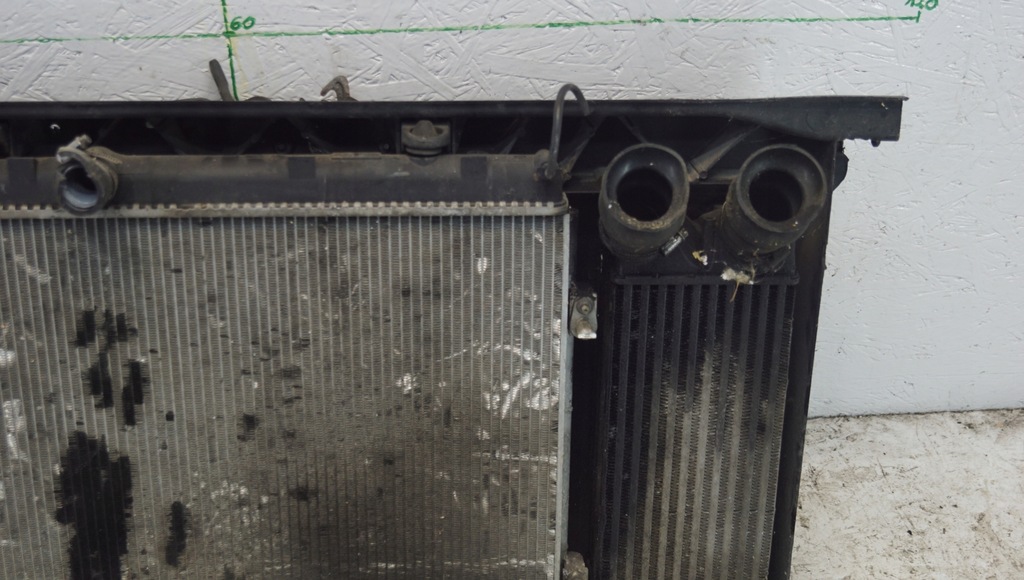 фото №12, Peugeot 308 pas передний комплект радиатор 1.6 hdi