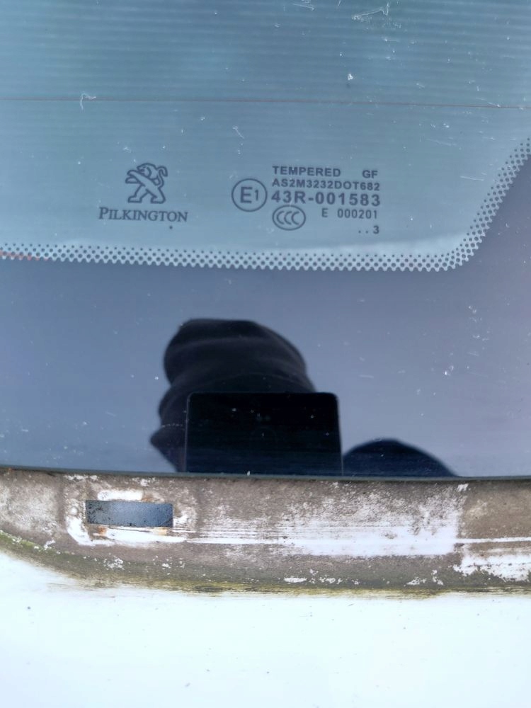 фото №3, Peugeot 208 кришка багажника кришки задня задня скло 2013r