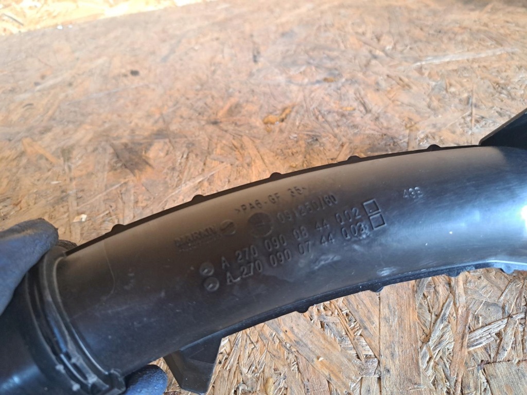 фото №4, Mercedes w246 w176 труба воздухозаборник воздуха 1,6 2,0