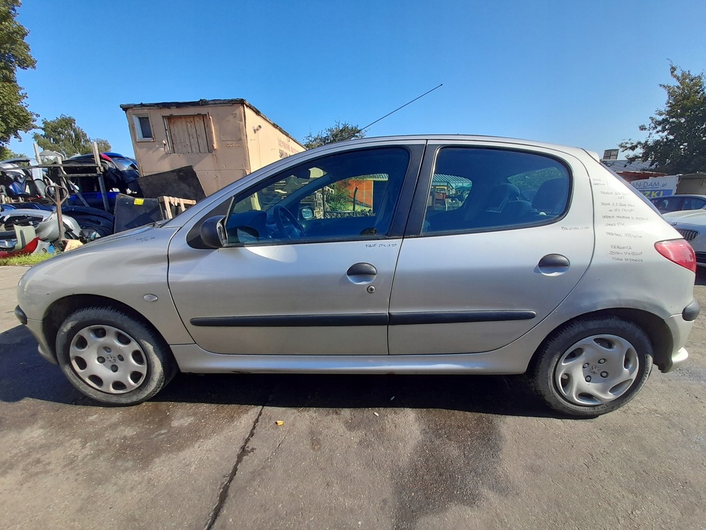 фото №12, Peugeot 206 lift двері лівий задня ліва задні etsc