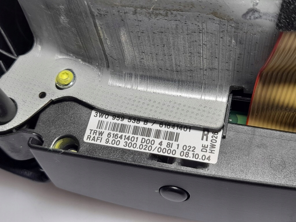 фото №16, Bentley continental gt 3w0880199q подушка безопасности водителя 3w0959537b 3w0959538b