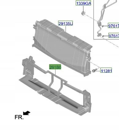 фото №7, Воздуховод воздуха нижняя kia ev6 21-