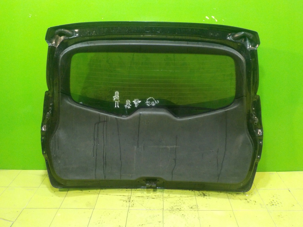 фото №6, Nissan qashqai i j10 +2 10r 5d крышка багажника задняя