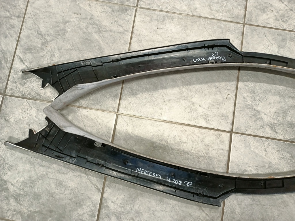 Захист стійок mercedes clk w208 c208 coupe 2086900525 2086900625 Доставка