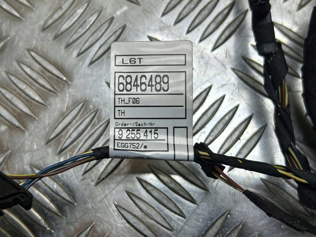 фото №7, Жгут трубопровод дверь задних левых bmw 6 f06 gran coupe 2013 6846489