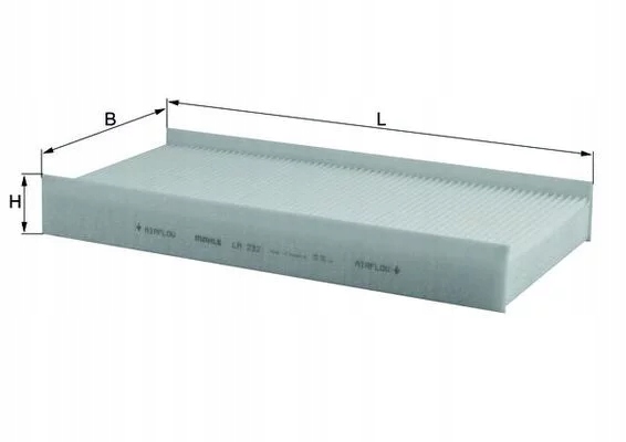 фото №1, Фильтр кабины citroen c5 ii, c6 peugeot