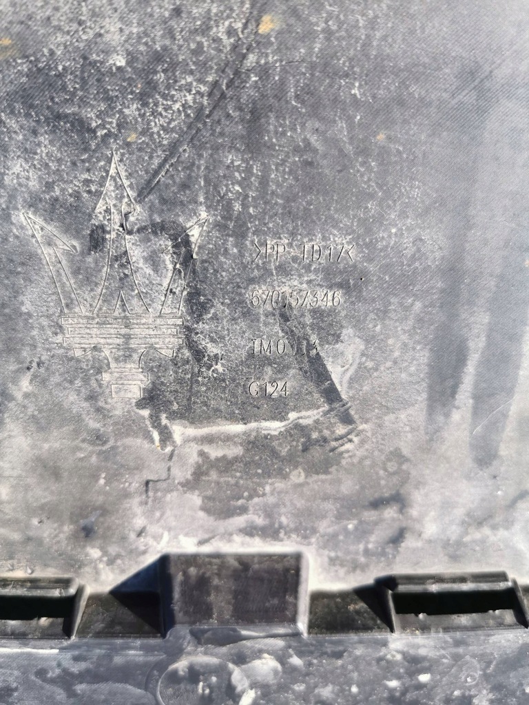 фото №10, Maserati grecale levante плита защита pod бампер перед передний 670157346