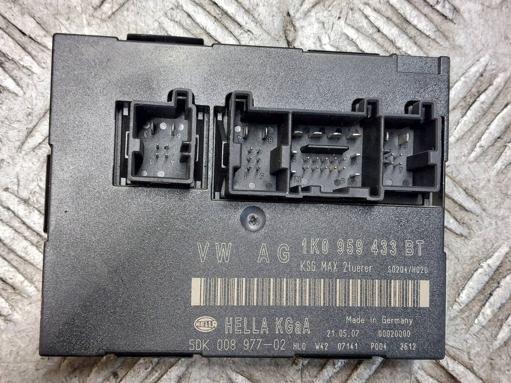 фото №9, Набір стартовий блок керування імобілайзер skoda octavia ii 2.0 tdi 03g906021ld