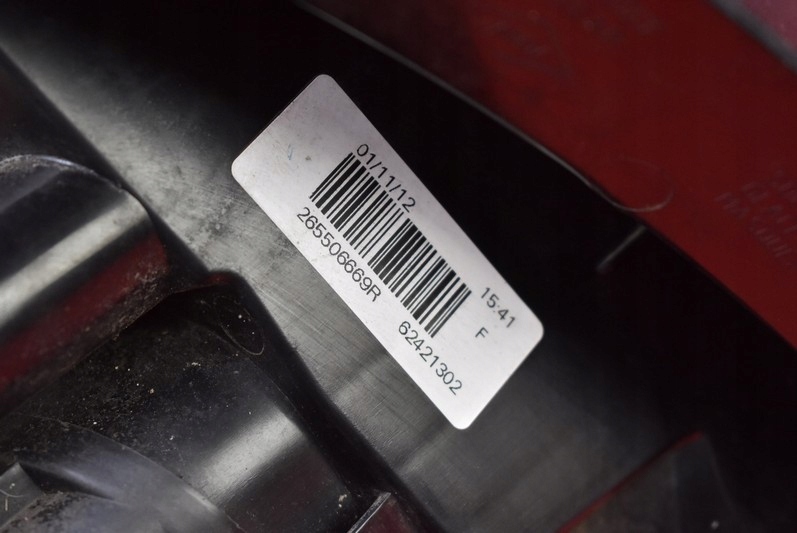 фото №9, Лампа права задня задня uk 265506669r dacia sandero 2 ii 12-20