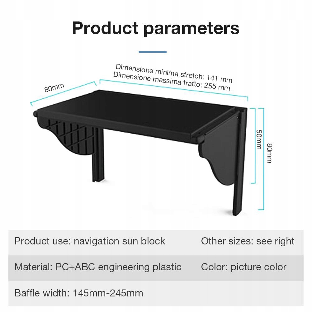 фото №9, Навігація захист сонцезахисна navigator козирок сонцезахисна samochó