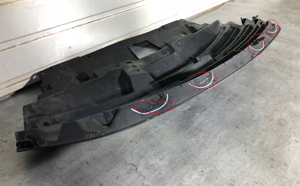 фото №11, Renault trafic iii 14- решітка радіатора радіатора решітка радіатора оригінал