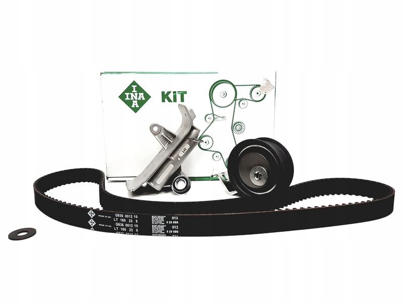фото №13, Комплект - набір ремінь розподільного валу [ina]