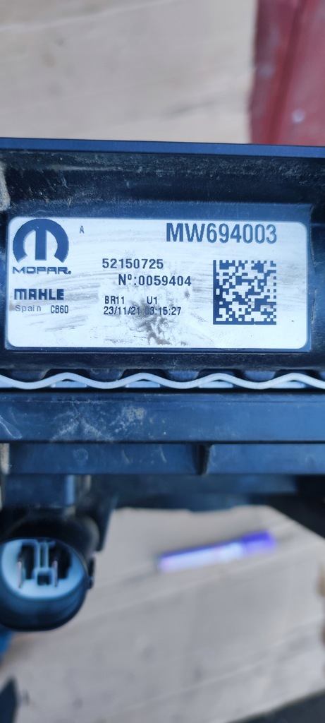 фото №9, Вентилятор с радиатор wody fiat 500 52200309 522150725