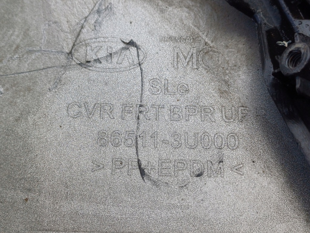 фото №10, Kia sportage 3 iii 10- бампер перед 865113u000