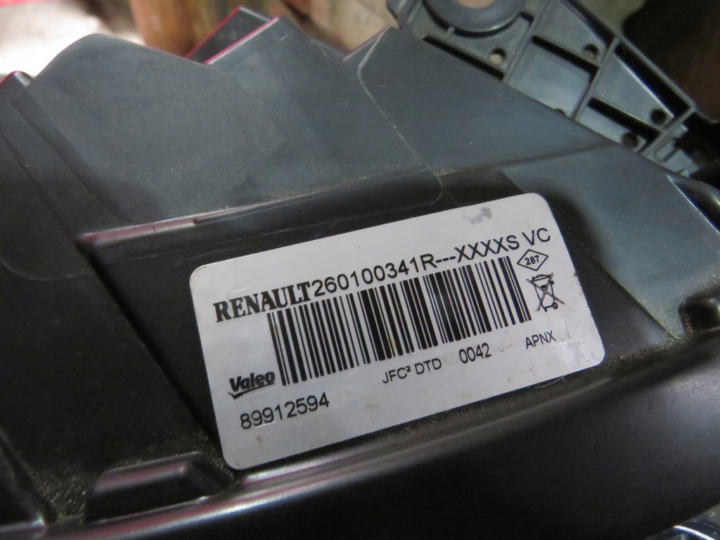 фото №7, Лампа лампи 260601604r 260100341r espace 5 v