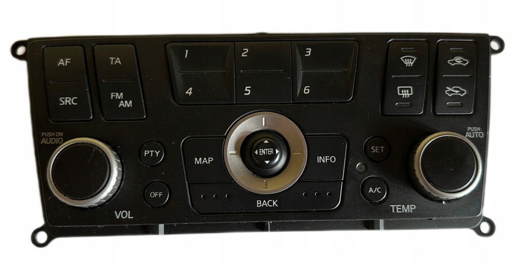 фото №1, Кнопки панель обдув кондиционера радио nissan almera n16 csw8230d