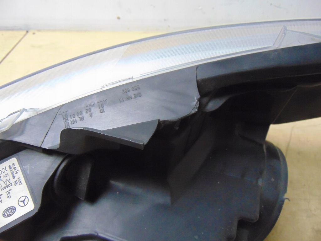 фото №15, Лампа правая перед mercedes vito w447 europa