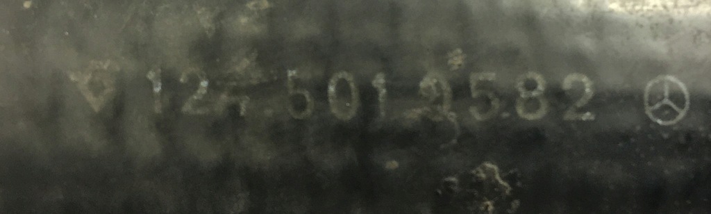 фото №9, Wąż труба жидкость охлаждающей mercedes w124 200 2.0 230 2.3 ce te1245010582