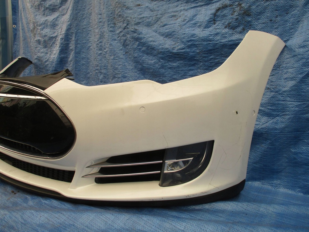 фото №4, Бампер перед передний tesla s model s kompletny цвет ppsw