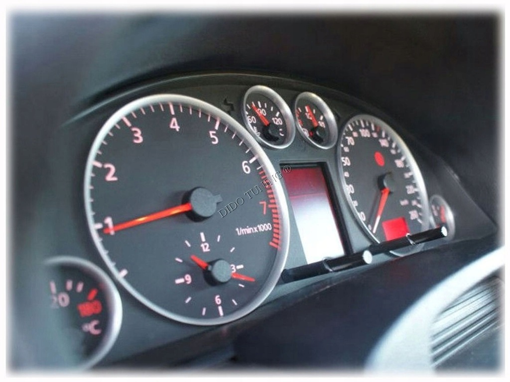 фото №8, Aluminiowe рамки na прилади audi a4 /a6 зразок rs