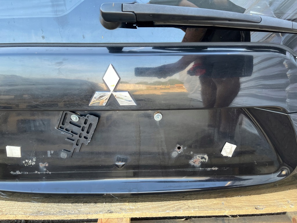 фото №8, Mitsubishi outlander ii крышка багажника багажника задняя комплектная