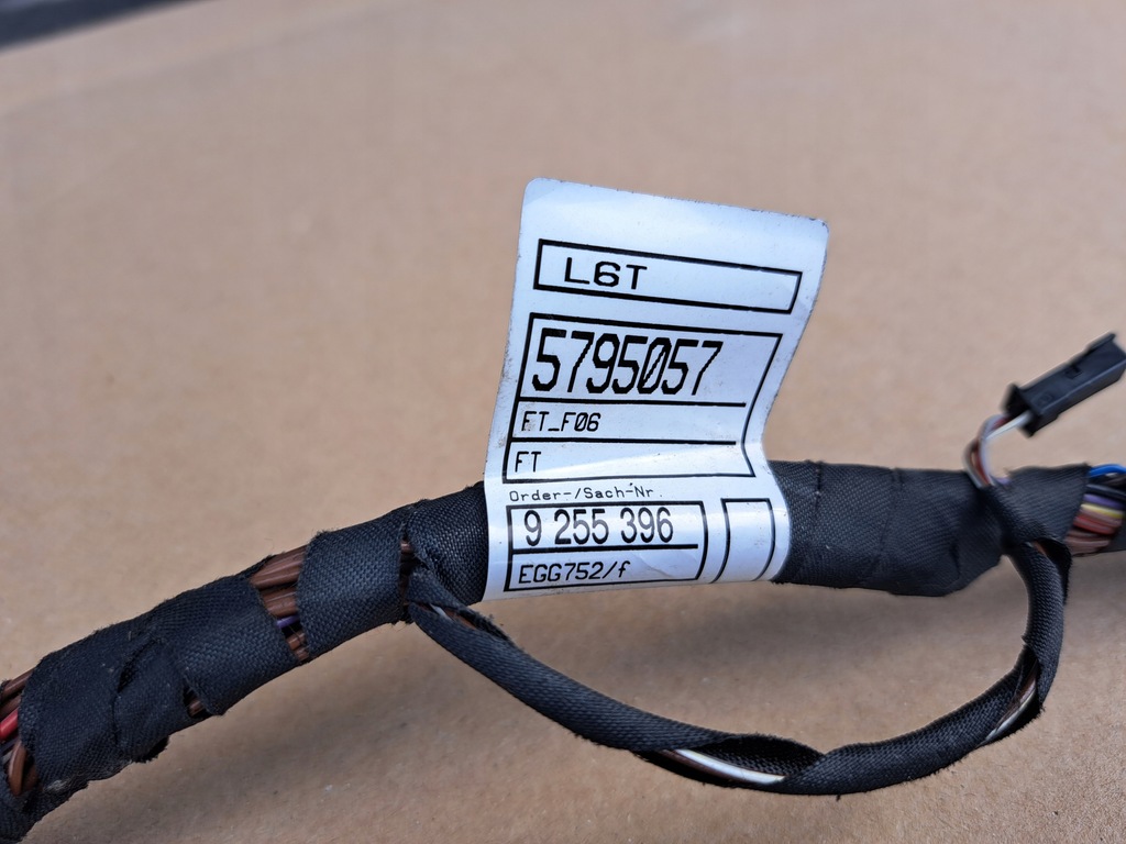 фото №7, Джгут двері лівий перед bmw 6 f06 доводчик keyless