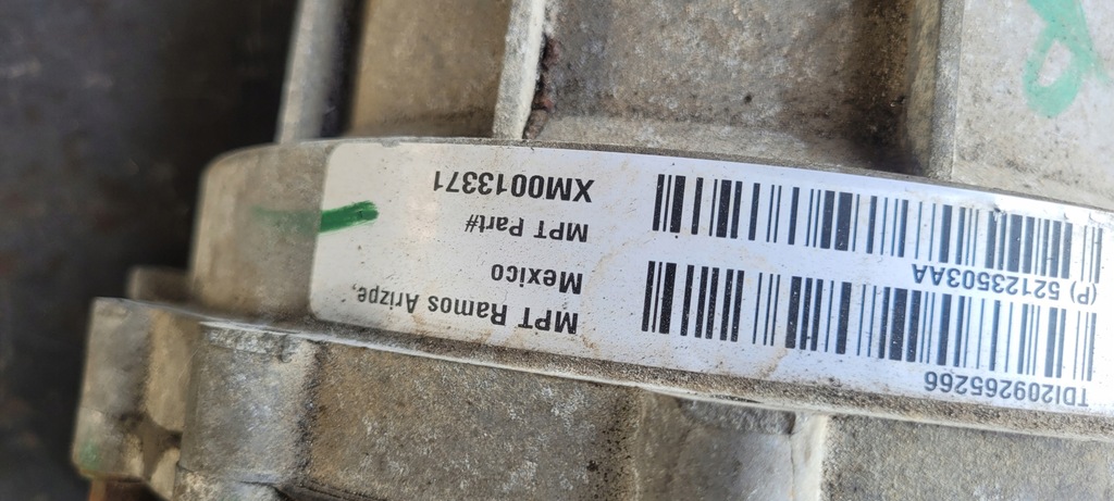 фото №7, Jeep wrangler jk rubicon редуктор коробки передач 3.6 l автоматическая коробка передач 52123503aa