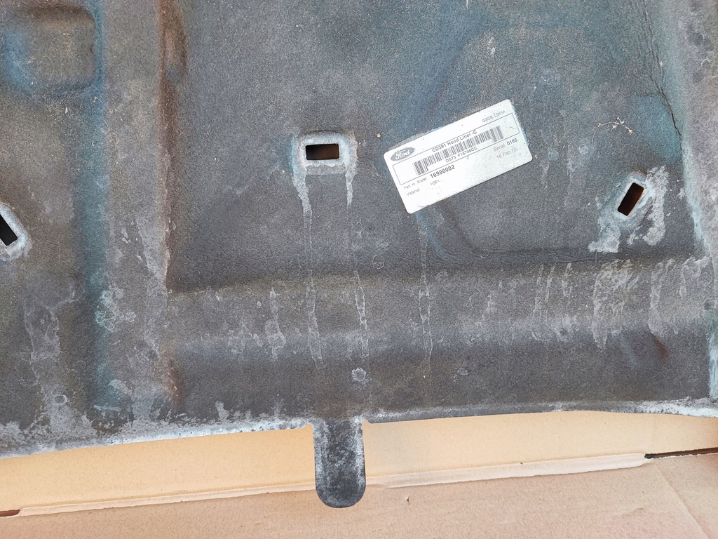 фото №13, Ford mondeo mk5 2.0 tdci шумоизоляция капот + клипсы