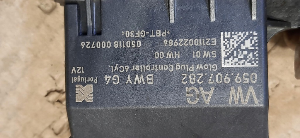 фото №5, Реле свічка розжарювання 3.0tdi audi q5 8r 059907282