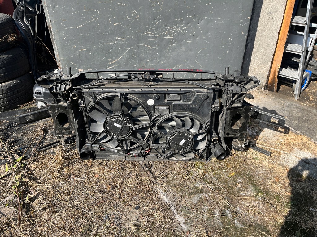 фото №9, Vw arteon 2.0tfsi підсилювач передній pas передній радіатор вентилятори