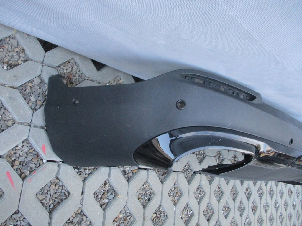 фото №7, Спойлер накладка бампера задняя mercedes glc x253 w2