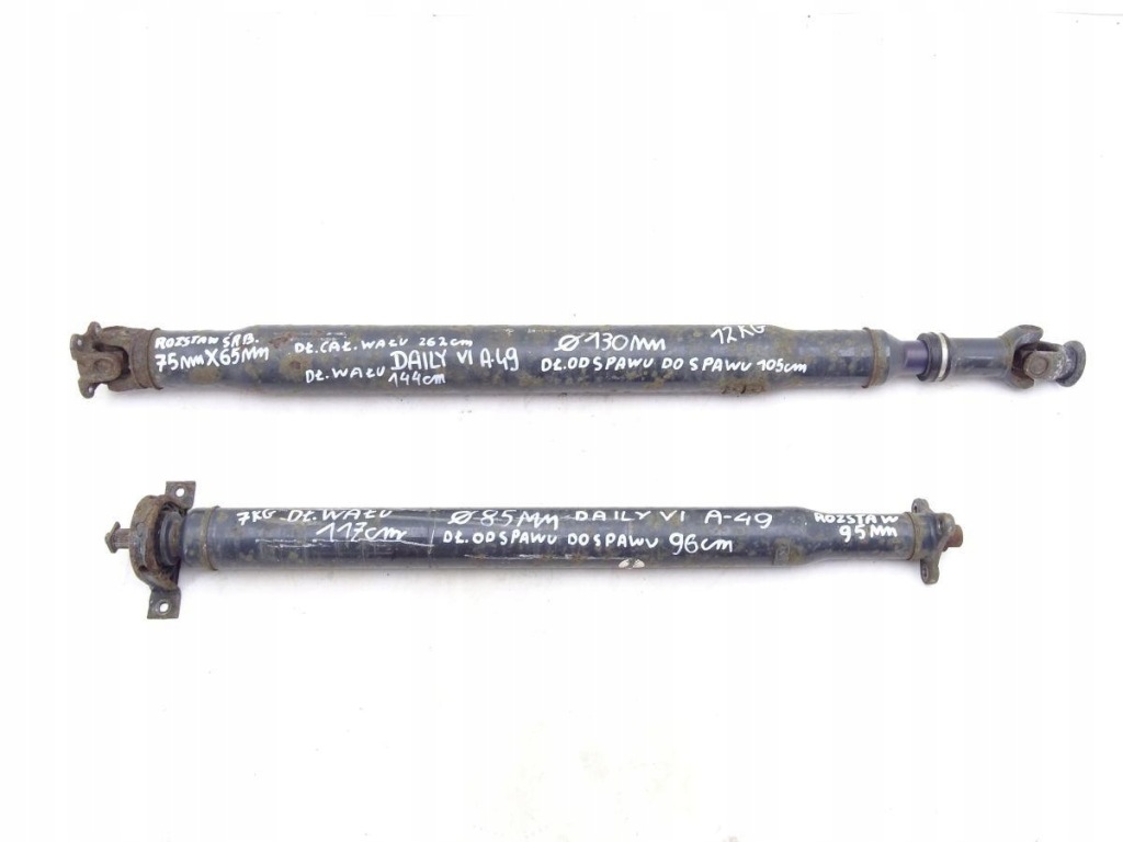 фото №1, Iveco daily vi 14- e6 wał приводной колёсная база osi 3520mm фургон 262cm