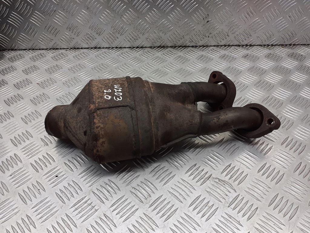 фото №1, Труба коллектор выпускной mercedes w203 2.0