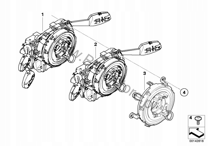 фото №12, Bmw x5 e70 lift переключатели переключатель комбинированный датчик kąta поворота 9164419