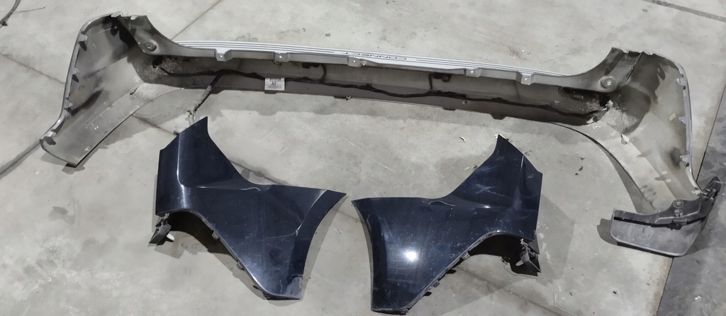 фото №10, Бампер задняя ford tourneo grand connect mk2 pdc kompletny