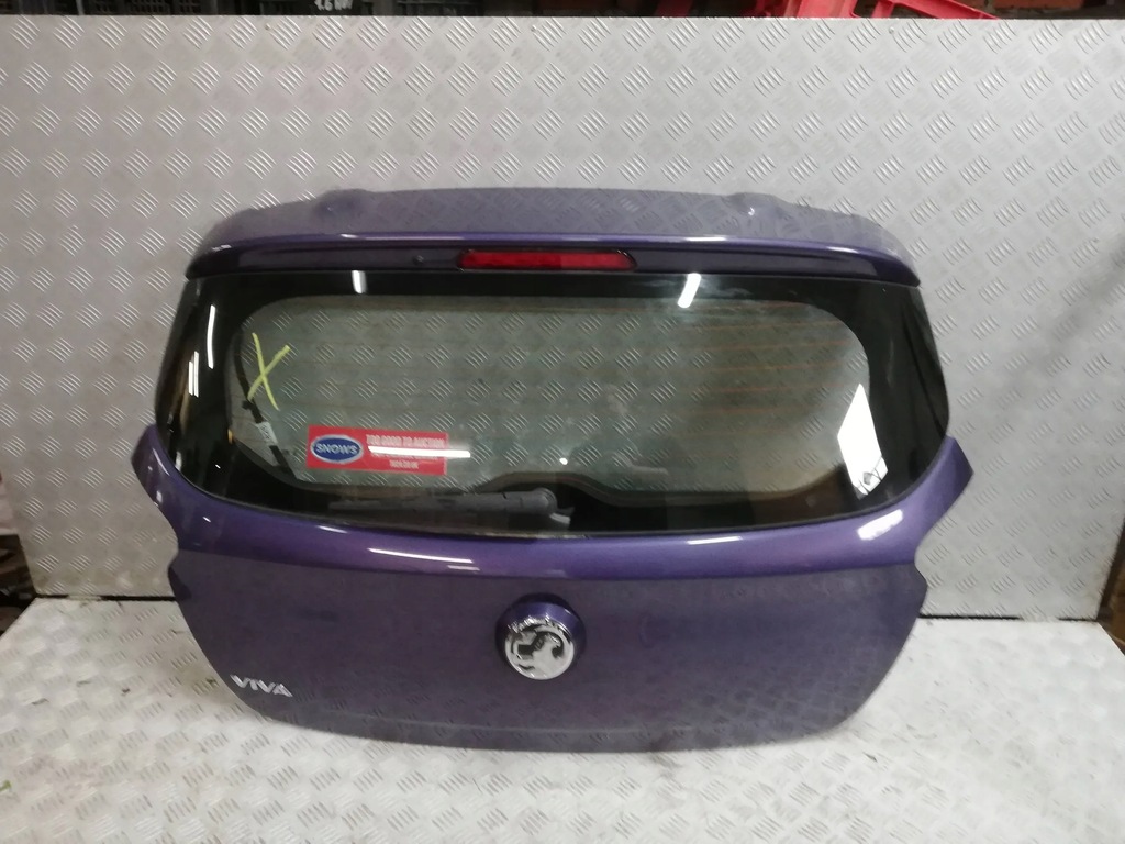 фото №1, Opel karl крышка багажника задняя задняя багажника