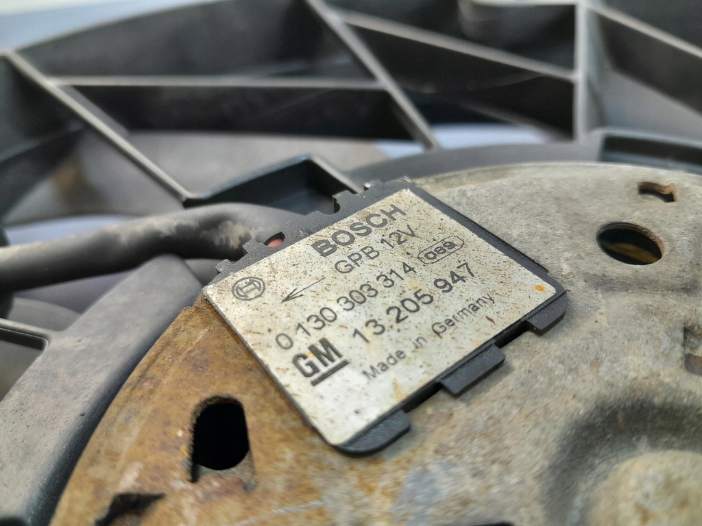 фото №4, Opel astra h 1.6 вентилятор радиатор 13205941