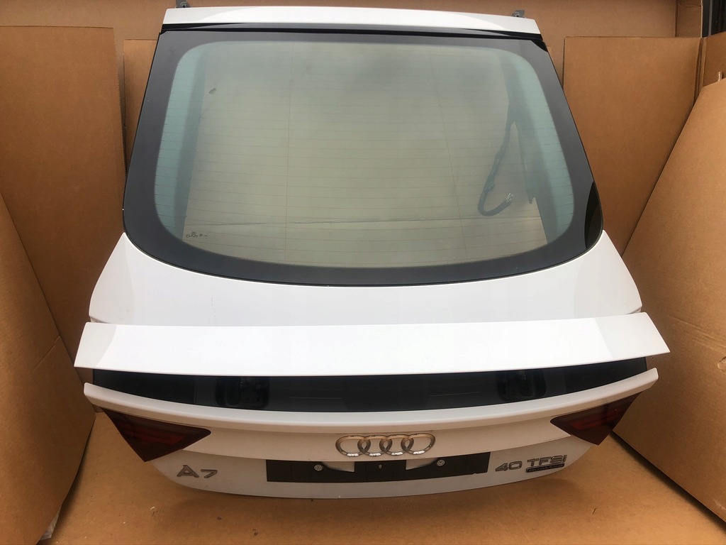 фото №4, Audi a7 rs c7 4g спойлер задній кришки ls9r ly9t