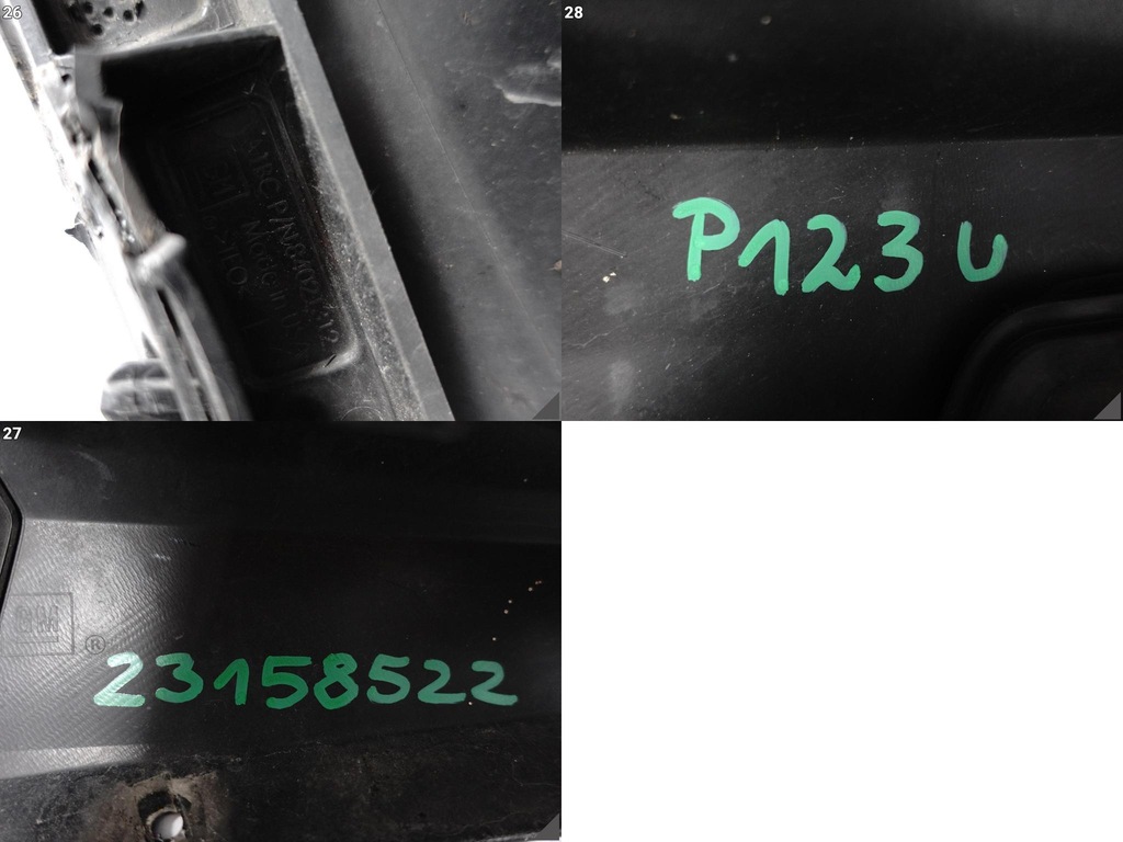 фото №12, Chevrolet camaro vi 6 rs 16-18 бампер + решётка радиатора / решётка радиатора + решётка перед