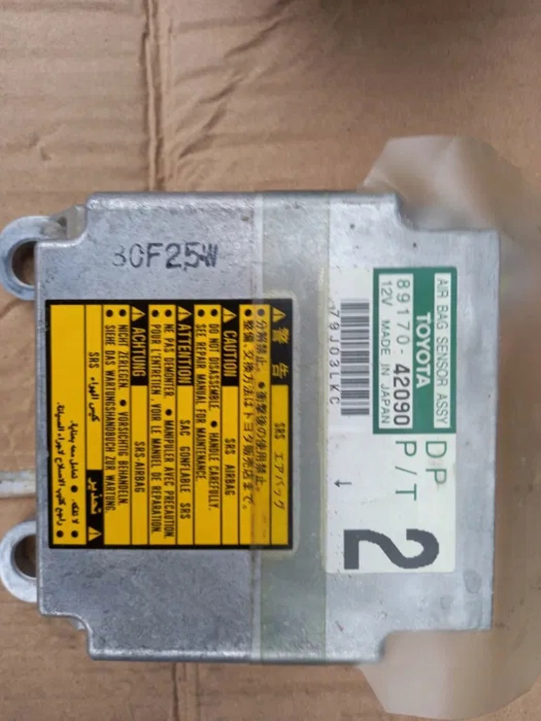 фото №7, Панель приладів консоль панель приладів air bag ремені датчик toyota rav4 ll 00-03rok