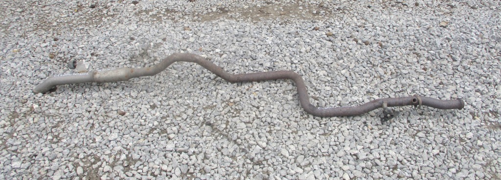 фото №1, Гаситель выхлоп труба выхлопная citroen c4 grand picasso ii 1.6 bluehdi