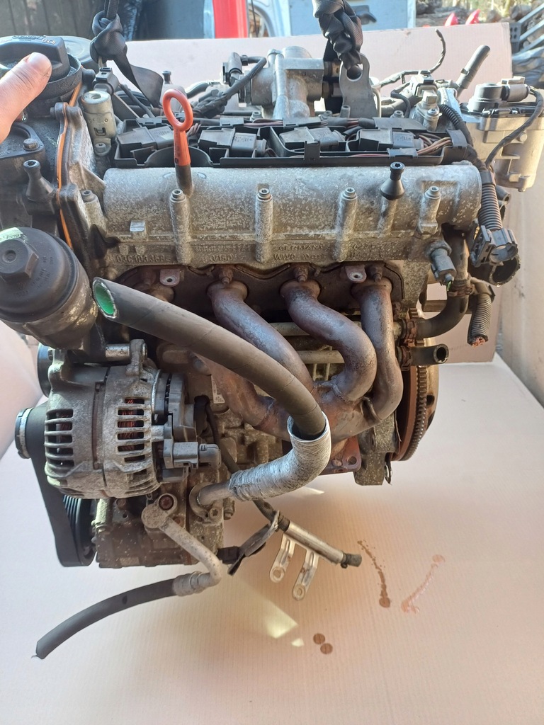 фото №7, Двигатель 1.6 fsi kod blf vw passat b6 kompletny