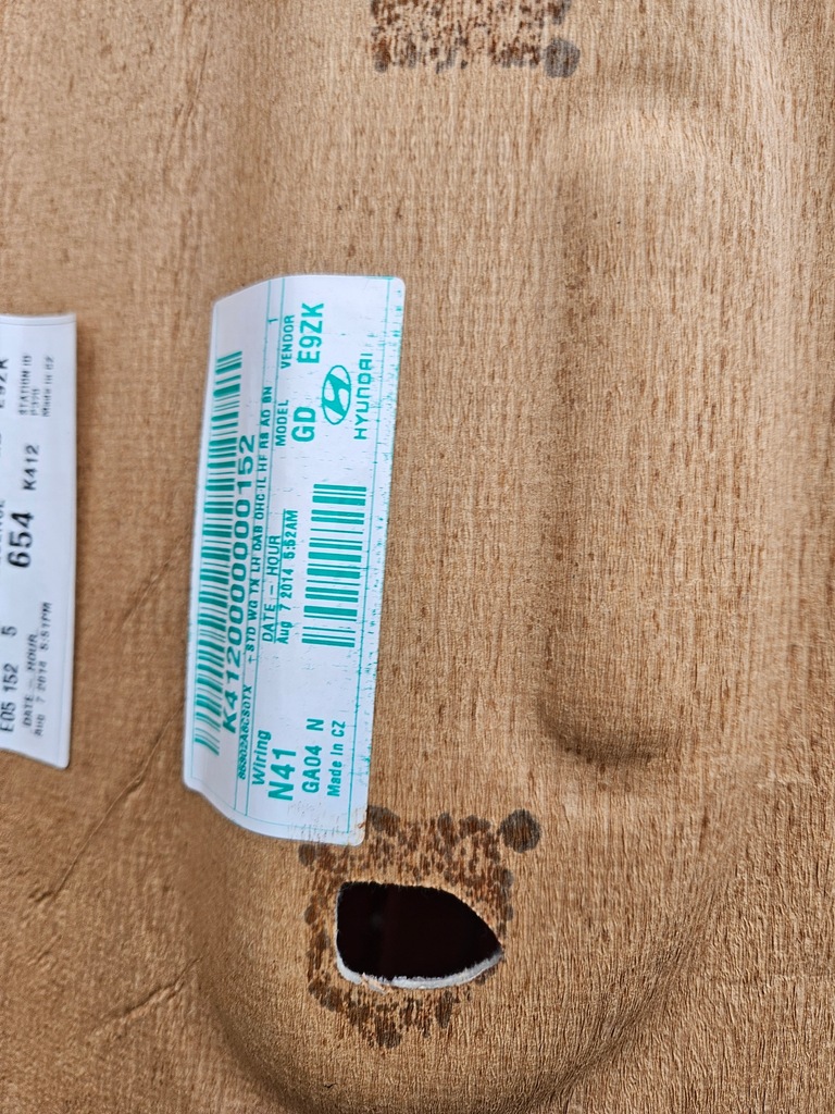 фото №9, Hyundai i30 ii 12-kombi потолок потолочная потолок