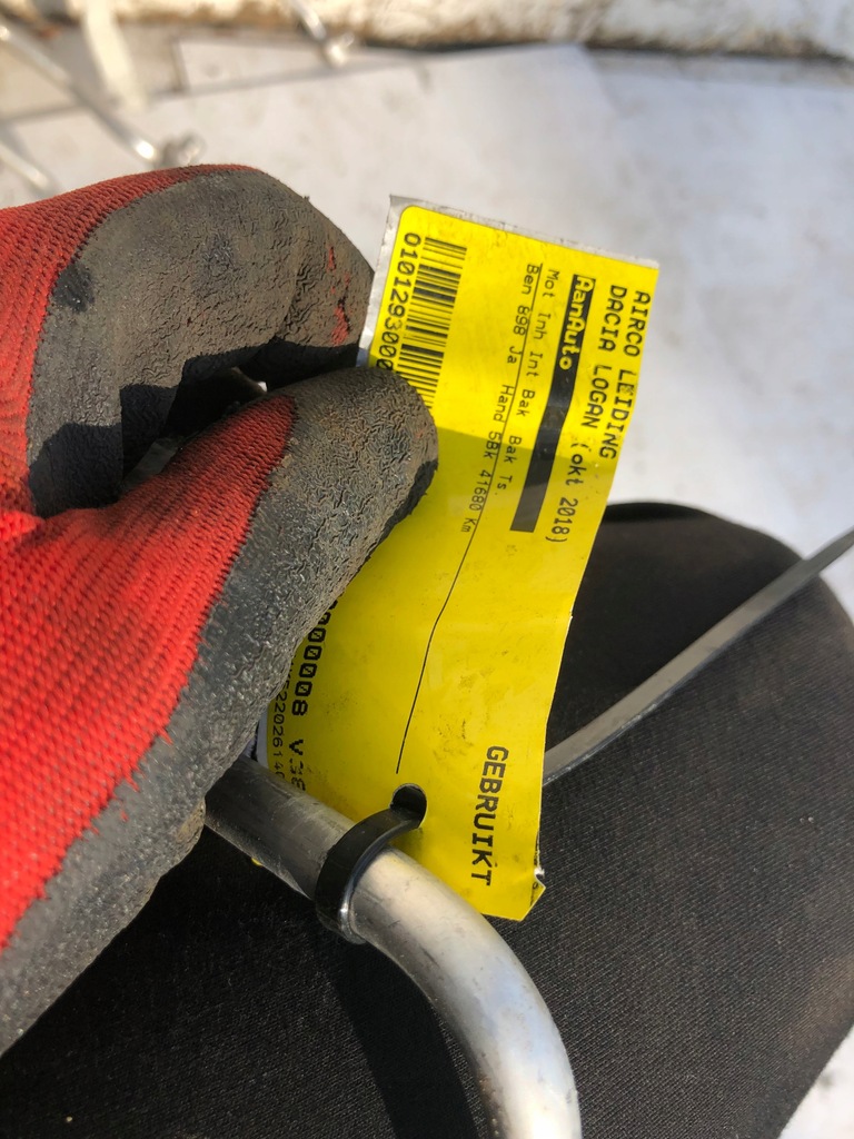 фото №4, Шланг кондиціонера dacia logan 0.9