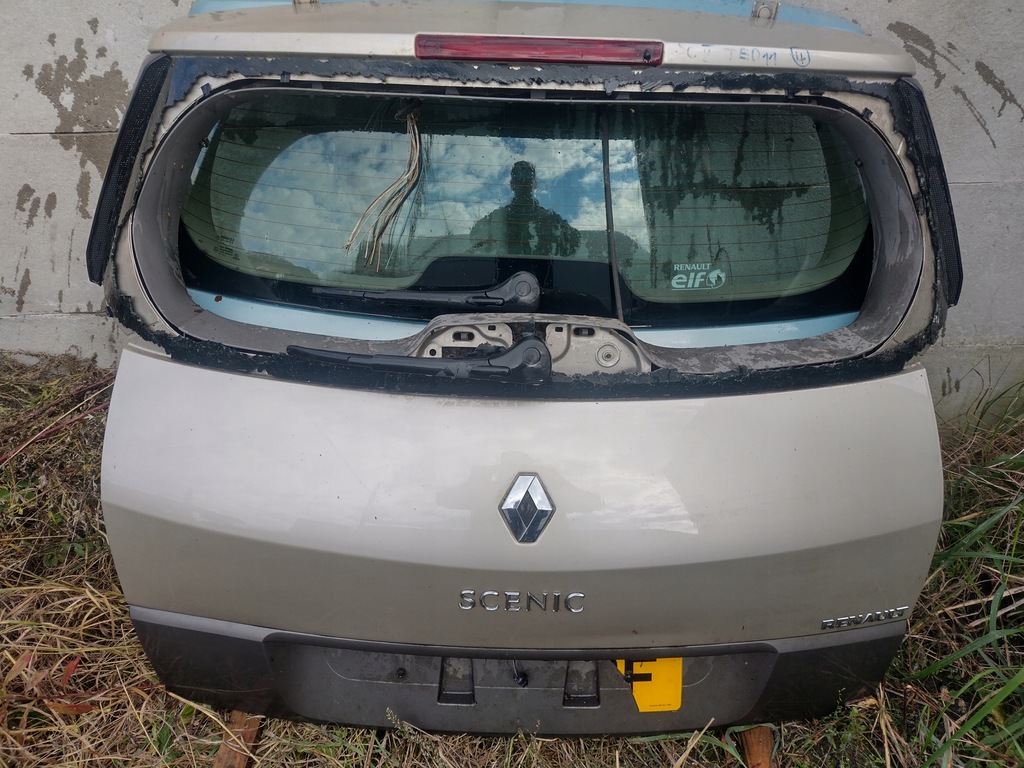 фото №1, Крышка багажника задняя багажника renault grand scenic 2 ted11