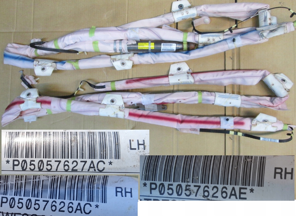 фото №1, Chrysler town country 11- шторка безопасности левая правая