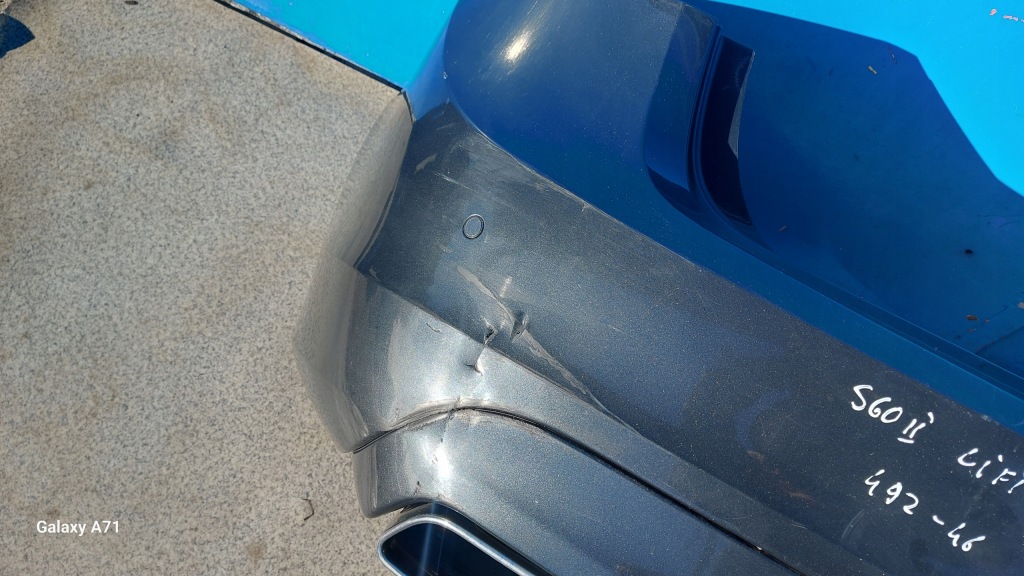 Volvo s60 2 рестайлинг  бампер задний задний 492-46 комплект Киев